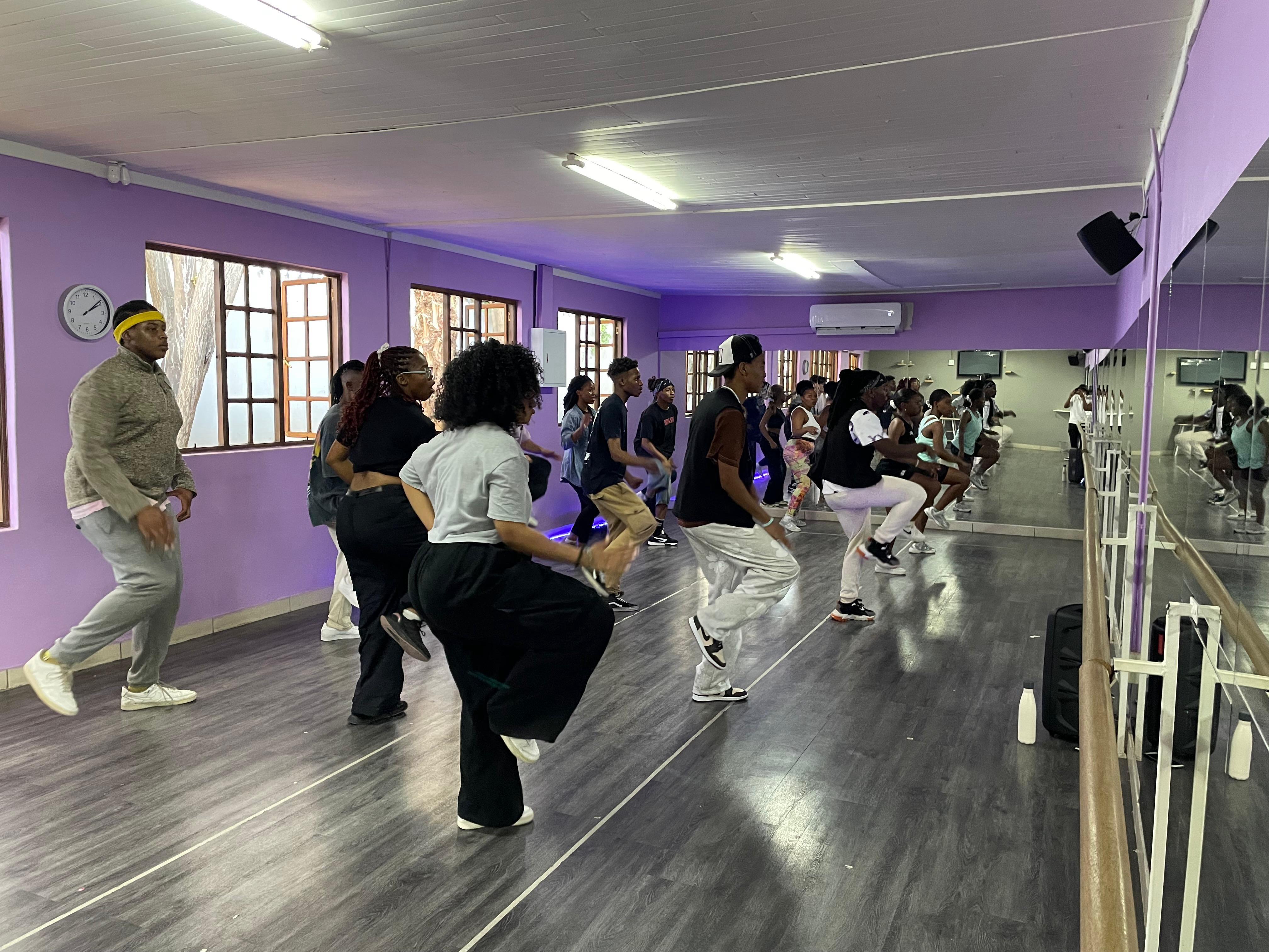 Dance School professional hip-hop and contemporary dance classes in Bloemfontein